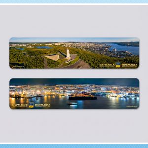 Виниловые магниты с панорамами Мурманска