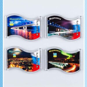 Акриловый магнит флаг