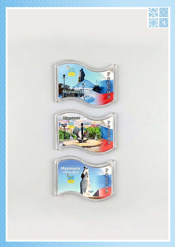 Акриловый магнит флаг — изображение 3