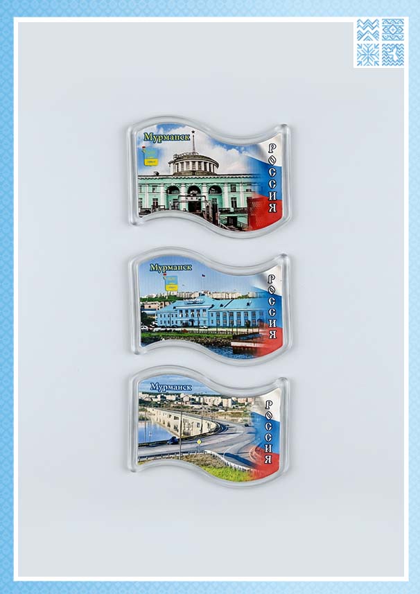 Акриловый магнит флаг — изображение 2