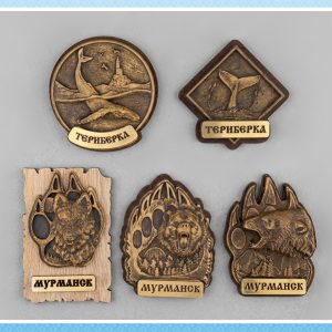 Художественные магниты из гипса: «Лапы Севера» и «Дыхание океана»