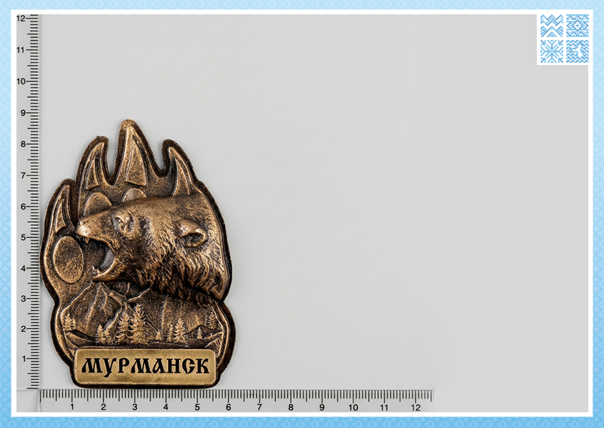 Художественные магниты из гипса: «Лапы Севера» и «Дыхание океана» — изображение 6