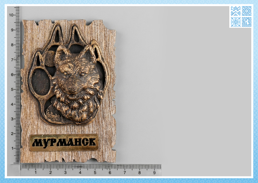 Художественные магниты из гипса: «Лапы Севера» и «Дыхание океана» — изображение 4