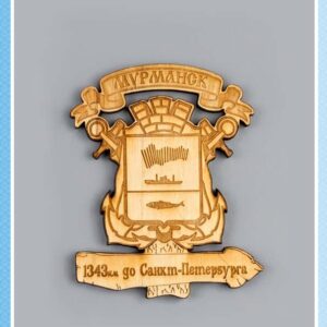 Деревянный магнит указатель