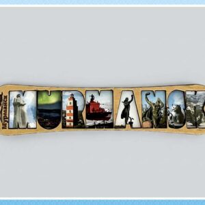 Магнит-сноуборд «MURMANSK»