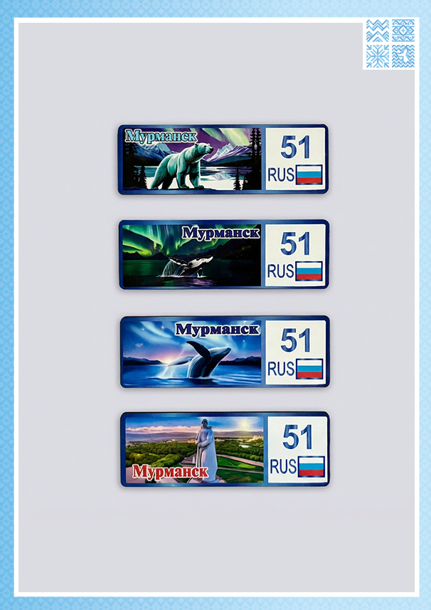 Магнит «Регион 51» — изображение 4