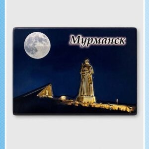 Объёмный магнит «Мурманск. Алёша»